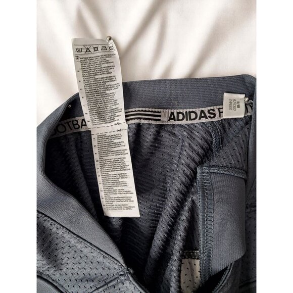 Adidas Men's Football Jersey - Techfit Hyped Grey/White Size L - NWT - Picture 12 of 16